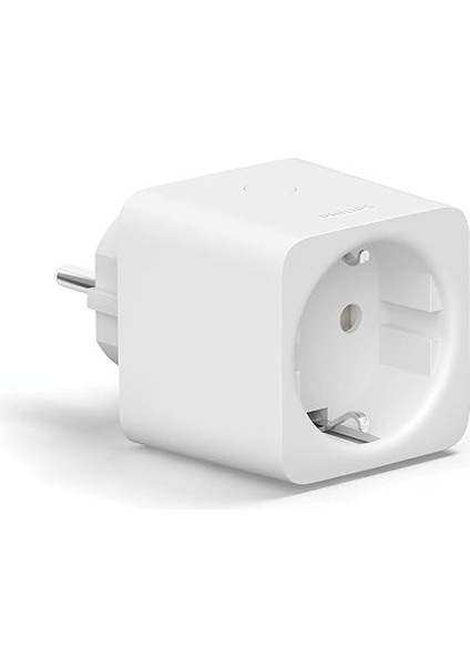 Hue Hue Işık Sistemleri Için Akıllı Priz, Lambaları Kontrol Etmek Için Akıllı Priz, Sesli Kumanda ve Her Yerden Uygulama ile Uyumlu, Beyaz modelleri