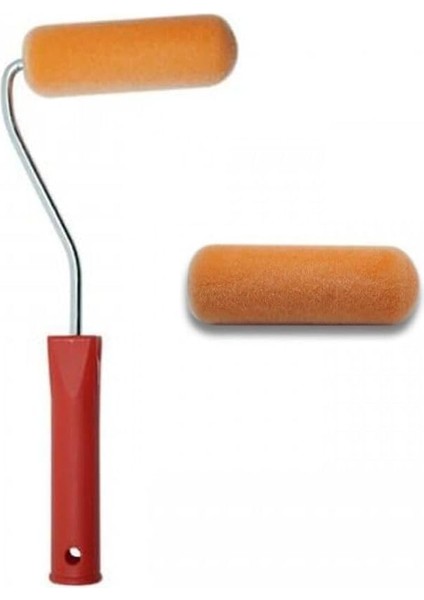 Iz Bırakmayan Kadife Kaplı Rulo Set 10 cm Tek Ebat