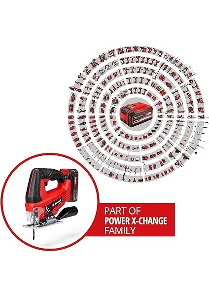 Tc-Js 18/70 Li (1X2,5AH), Akülü Dekupaj Testere - 4321280 fiyatları