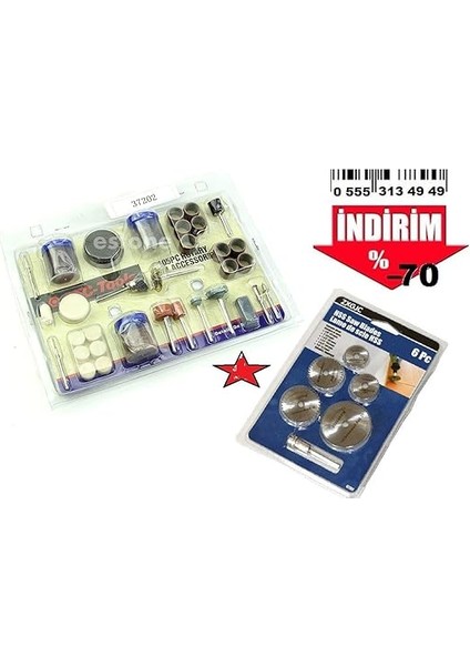 120 Parça Gravür Uç Seti Hobi Seti Proxxon Kesme Zımpara Polisaj Set fiyatları