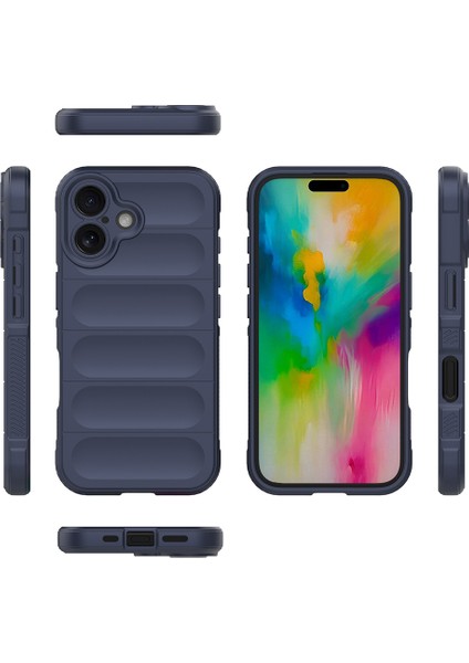 Apple iPhone 16 Kılıf Esnek Tpu Oyuklu Arka Yüzey Tasarımlı Zore Etnik Silikon Kapak modelleri