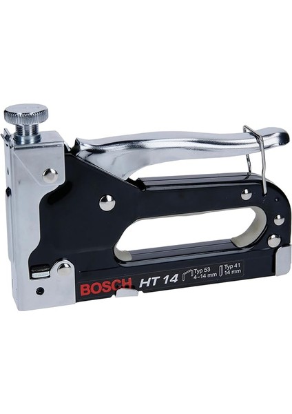 Professional Accessories 603038001 El Zımbası Ht 14 (Ahşap, Zımba Tipi 41), Siyah, 1 Adet