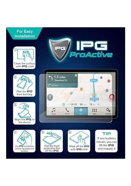 2023-2025 Sportage Nq5 Sx- Sx Prestige 12.3" Navigasyon+ Gösterge Paneli Curved Ekran Için 9h Nano Ipg Proactive Ekran Koruyucu, Pürüzsüz Cam Bitiş, Dokunmatik Hassasiyet indirimleri