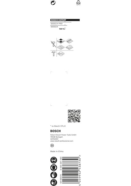 Professional 1x Expert Hex-9 Multiconstruction Delme Uçları (Beton, Yumuşak Döşemeler, Çelik, Yumuşak Ahşap, Plastik, Ø 7,00X150 Mm, Aksesuar Döner Matkap/vidalamalar) fırsatları