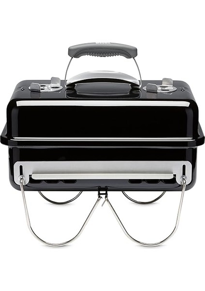 Go-Anywhere Odun Kömürü Mangalı, 42 x 26 cm Izgara Yüzeyi, Hafif Taşınabilir Barbekü Izgarası, Masa Kamp Izgarası, Porselen Emaye Kase ve Kapak, Katlanabilir Ayaklar, Siyah (1131004) fiyatları