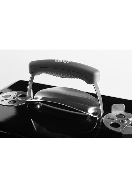 Go-Anywhere Odun Kömürü Mangalı, 42 x 26 cm Izgara Yüzeyi, Hafif Taşınabilir Barbekü Izgarası, Masa Kamp Izgarası, Porselen Emaye Kase ve Kapak, Katlanabilir Ayaklar, Siyah (1131004) fırsatları