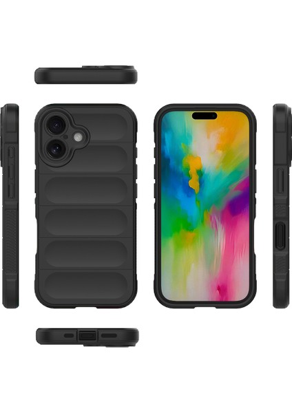 Apple iPhone 16 Kılıf Esnek Tpu Oyuklu Arka Yüzey Tasarımlı Zore Etnik Silikon Kapak indirimleri