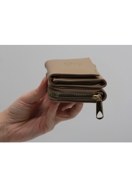 Vizon Bozuk Para Gözlü Bol Kartlıklı Mini Kadın Cüzdanı modelleri