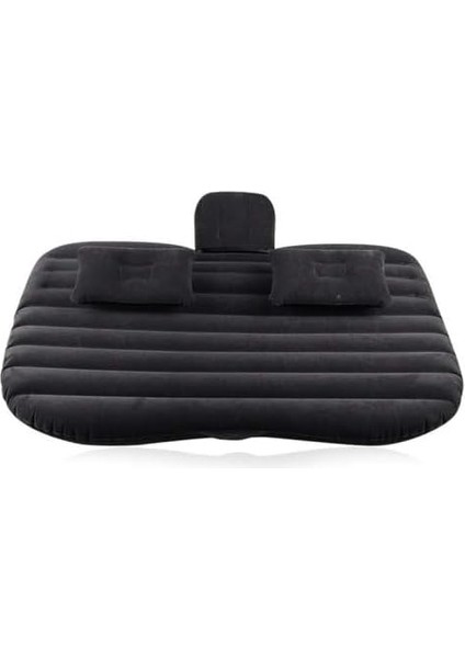 Içi Şişme Yatak Araba ve Kamp Yatağı Çanta Elektrikli Pompa Tamir Kiti ve Yastıklı Yatak Seti modelleri