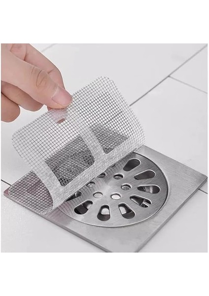 10 Adet Banyo Gider Süzgeci Saç Yakalayıcı Süzgeç Banyo Duş Gider Tıkanık Önleyici Süzgeç
