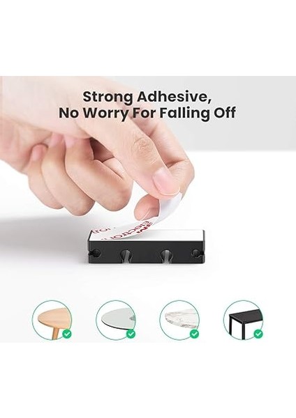 3 +1 Kanallı Silikon Kablo Düzenleyici Organizer fırsatları