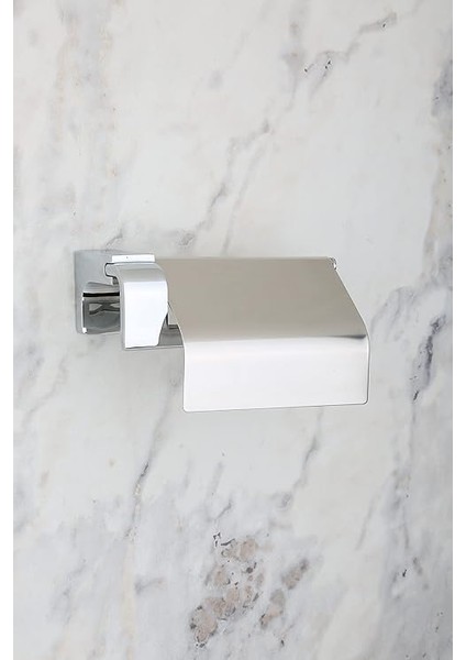 Banyo F1 Model Paslanmaz Krom Kapaklı Tuvalet Kağıdı Askısı, Tuvalet Kağıdı Tutacağı, Tuvalet Kağıtlığı 5 Yıl Garantili modelleri