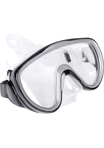 Maskesi Yetişkin Deniz Havuz Yüzücü Gözlüğü Buğu Önleyici Temperli Cam Hd Geniş Görüş