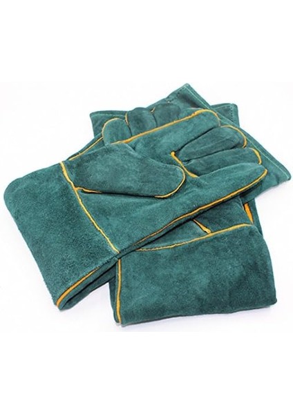 Anti-Bite Güvenlik Bite Eldiven Ultra Uzun Deri Yeşil Evcil Hayvanlar Kavrayan Beissende Koruyucu Eldiven Catch Dog Cat Sürüngen Hayvan Için fiyatları