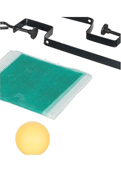 Masa Tenisi Raket Set, 2 Raket, 3 Top, File Demir, Ekonomik, C-34457 fırsatları