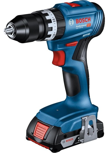 Professional Gsb 185-LI Akülü Darbeli Delme Vidalama Makinesi (1 x 2,0 Ah; Gal 18V-20; Case)