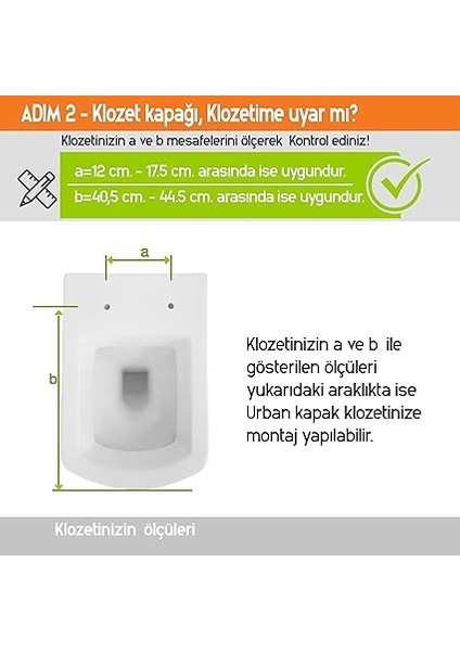Bagno Urban Yavaş Kapanan Klozet Kapağı fırsatları