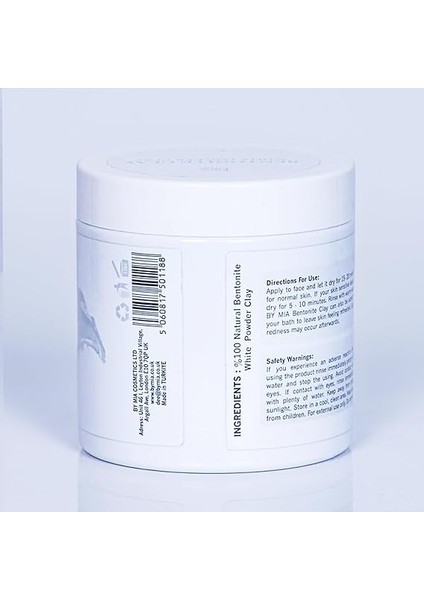 Mıa Yüz ve Vücut Bentonit KILI%100 Natural Doğal Beyaz Toz Kil 500 gr modelleri