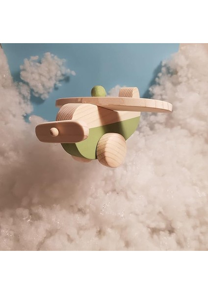 Oyuncak Uçaklar, Doğal, El Yapımı, Dayanıklı, Eğitici, Vintage, Sürdürülebilir, Özelleştirilebilir, Kırılmaz, Kreatif, Uygun Fiyatlı (Mint Yeşil)