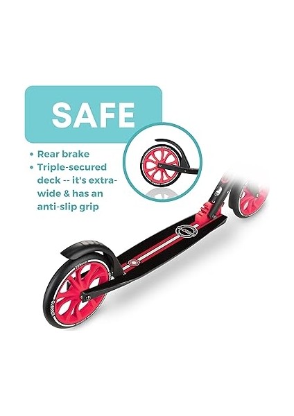 Scooter/nl 205 Katlanabilir/kırmızı modelleri