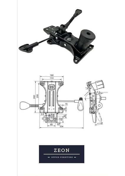 Çift Kollu Koltuk Mekanizması modelleri