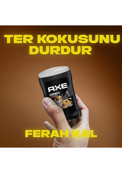 Erkek Deodorant Stick Leather&amp;cookies (50 Ml) fırsatları