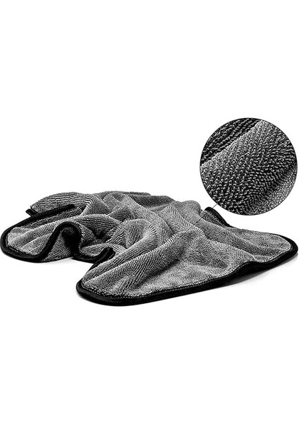 Concept Mikrofiber Süper Emici 50X 70 cm Araç Kurulama Bezi Süper Emici Kalın Fil Özellikli Oto Kurulama Temizlik ve Uygulama Havlusu (Gri) modelleri