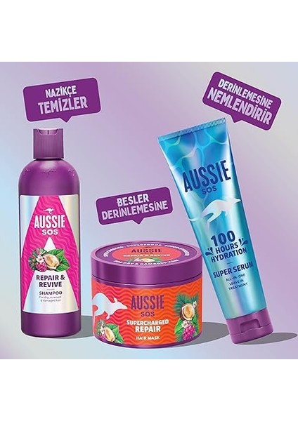 Sos 1 Dakikada Kuru ve Yıpranmış Saçları Kurtaran Saç Maskesi 500ML fırsatları