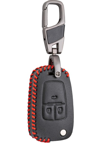 Deri Anahtar Kılıfı (Opel Astra, Corsa, Vectra, Insignia, Zafira ile Uyumlu)