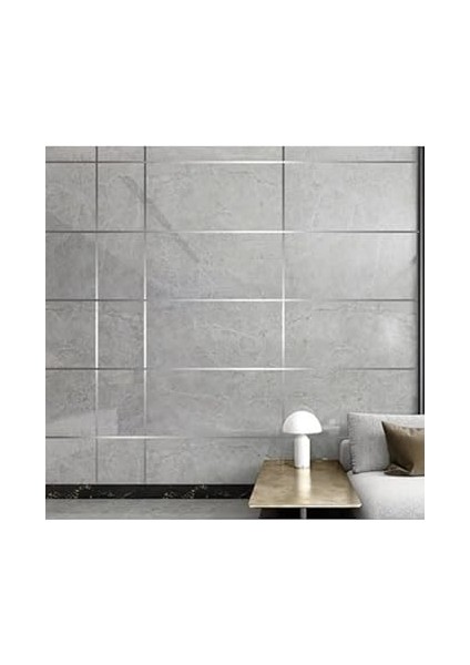 Fayans ve Karo Arası Şerit Bant, 1 cm 50 Metre Fayans Arası Kullanım Su Geçirmez Şerit Bant (Gümüş,silver) modelleri