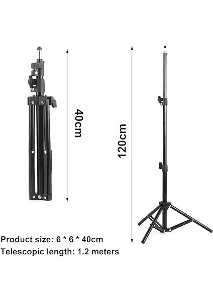 Projektör Tripodu, 6 mm Üniversal Alaşım Zemin Tripodu Katlanabilir Ağır Yük Tripod Ayağı, 1,2 M Yüksekliğe Kadar Projektör Için Ayarlanabilir 6 mm Arayüzlü Tüm Makinelere Uyum fırsatları