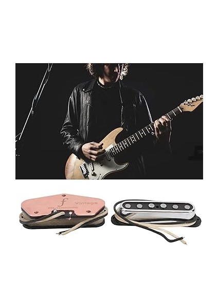Telecaster Manyetikler Seti, Klasik Vintage Elektro Gitar Için, Müzik Enstrümanları Ayar Aracı fiyatları