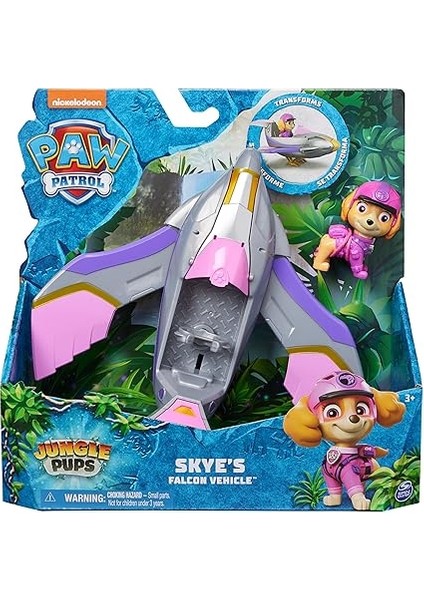 Patrol Jungle Pups Skye Figürlü Şahin Aracı (Temel Araç), 3 Yaşından Büyük Çocuklar Için Oyuncak modelleri