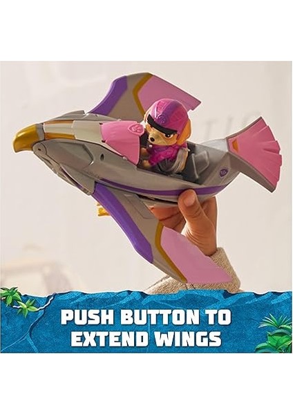 Patrol Jungle Pups Skye Figürlü Şahin Aracı (Temel Araç), 3 Yaşından Büyük Çocuklar Için Oyuncak indirimleri