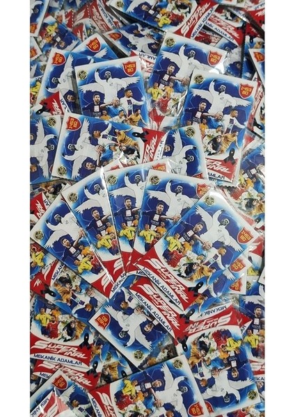 Yeni Sezon Mekanik Adamlar Mart Serisi Futbolcu Kartları 50 Poşet 150 Adet