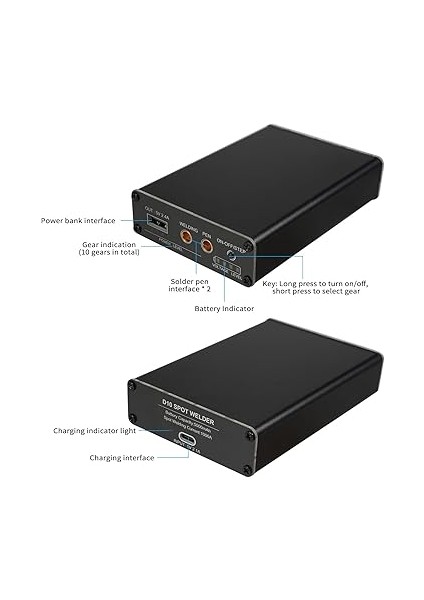 Kaynakçı Punta Kaynak Makinesi Lityum Pil Güç Bankası Fonksiyonu &LT;0.25MM L Kaplama Çelik Sac Için Kaynak Cihazı &lt;0.2mm Saf L Sac &lt;0.3mm Demir Sac fırsatları