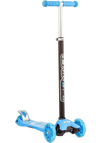 Shinaro 3 Tekerlekli Işıklı Mavi Maxi Scooter fiyatları