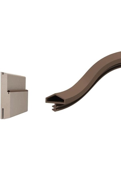 Ahşap Kapı Kasa Fitili Amerikan Ahşap Kapı Kasa Contası 25 Metre Kahverengi