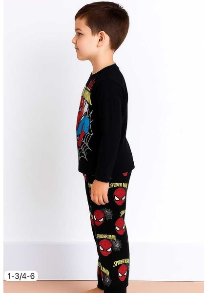 Siyah Örümcek Adam 4-6 Yaş Çocuk Alt Üst Takımı fiyatları