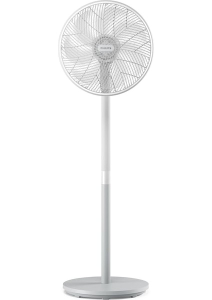 2000 Serisi Vantilatör, Silentwings Teknolojili Güçlü ve Ultra Sessiz, 19 Db., 2'si 1 Arada Masa ve Ayaklı Vantilatör, Ayarlanabilir Eğim ve Salınım, 12 Saat Zamanlayıcı, CX2550/00