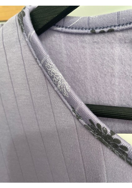 Fitilli Viskon Kışlık Kalın Bayan Pijama Takımı modelleri