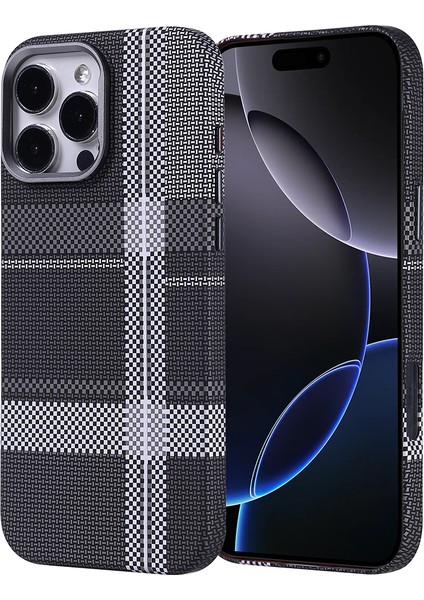 Apple iPhone 16 Pro Kılıf M-Safe Şarj Özellikli Karbon Fiber Görünümlü Zore Nekst Kapak fiyatları