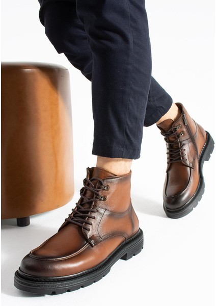 Erkek Kahverengi Hakiki Deri Bot fiyatları