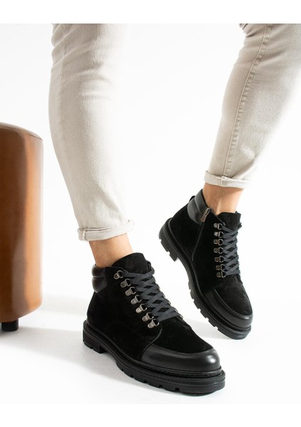 Erkek Haki Hakiki Deri-Süet Bot modelleri