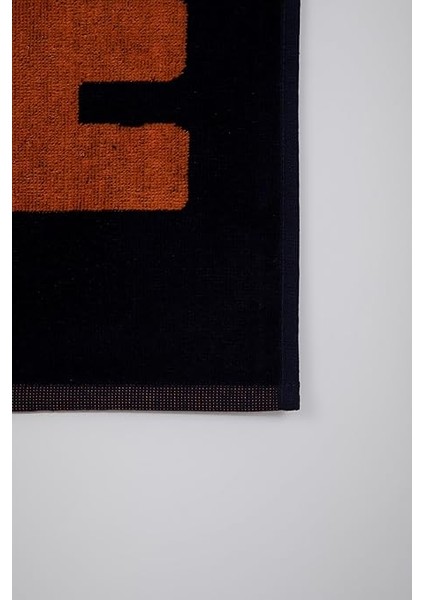 Erkek Erkek Pamuklu Plaj Havlusu, Lacivert, Standard modelleri