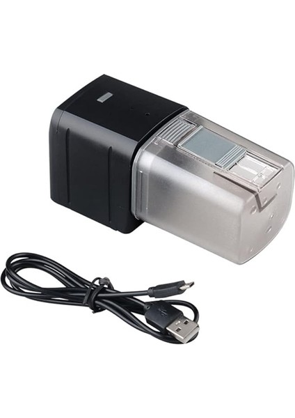 Wifi Uzaktan App Kontrolü Otomatik Akvaryum Balıkları Can Besleyici Zaman Ayarı Zamanlayıcı Ayarlanabilir Gıda Dağıtıcı