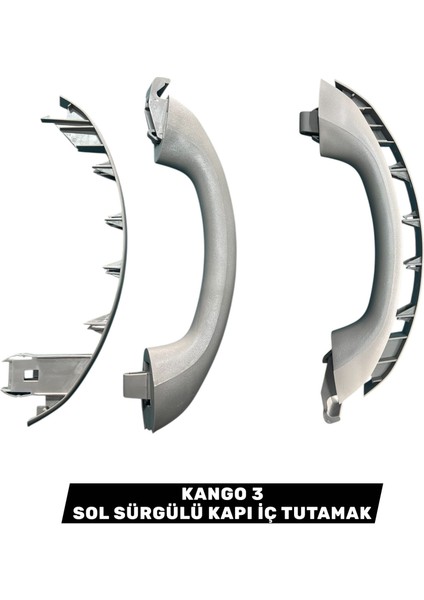 Kango 3-4 Sol Sürgülü Kapı Iç Tutamak 8200497432