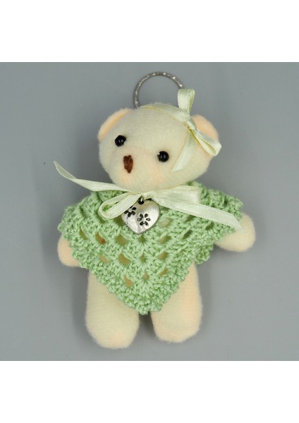 Sevdiğinize Özel Ayıcık Anahtarlık ve Doğal Larimar Taşlı Bileklik Hediye Seti fiyatları