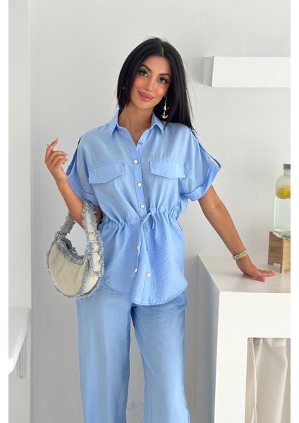 Kadın Bağcıklı Dokuma Tensel Takım – Ferah & Şehirli Stil fiyatları