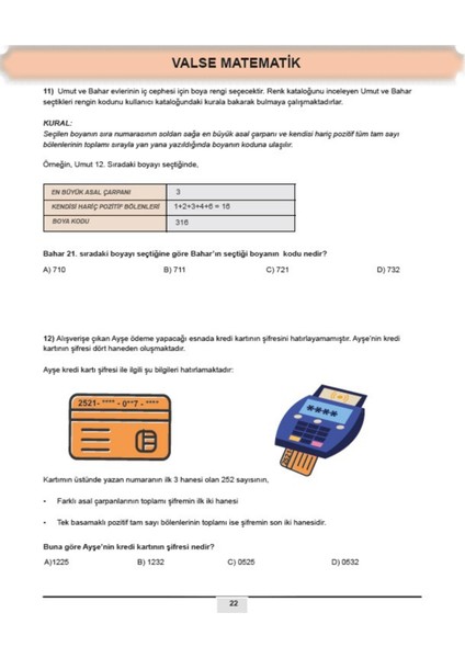 LGS MATEMATİK VİDEO DERS KİTABI 1